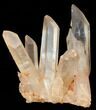 Tangerine Quartz Crystal Cluster - Madagascar #38959-1